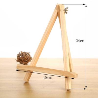 China Easel Mini Easel 18*24cm Easel Table Top Wooden Painting Easel Children for sale