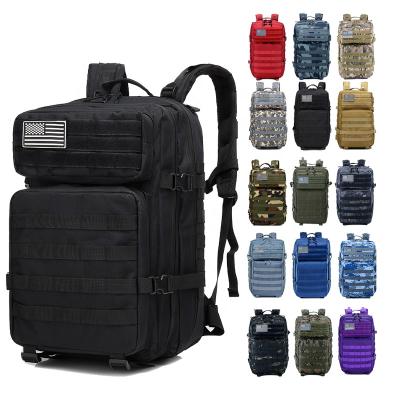 China Waterproof Military Army Backpack 45L Fitness Gym Bag Tactical Backpack for sale