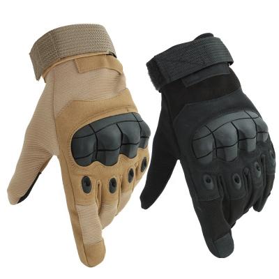 China Full Finger Anti-Slip Protective Shockproof Army Outdoor Military Tactical Gloves for sale