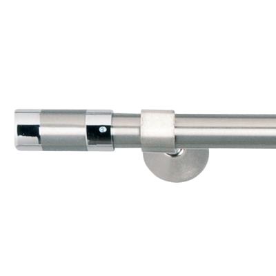 China Traditional Shower Curtain Rod Accessories /Cheap Manufacturer's Shower Curtain Rod in Matte Nickel for sale