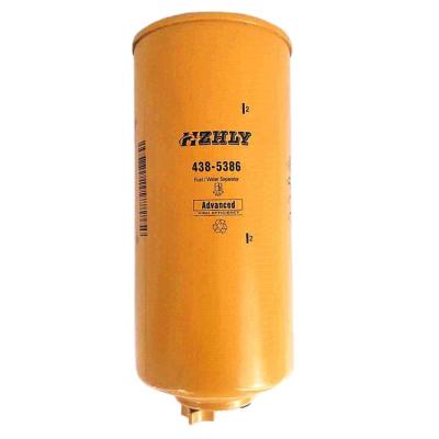 China HZHLY 438-5386 438/5386 Fuel Filter Engine Excavator Fuel Water Filter 438/5386 Fuel Filtro De OEM Standard for sale