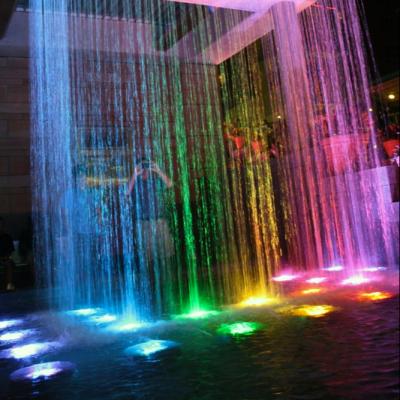 Κίνα Theme Park Underwater LED Pool Lights AC DC 12V IP68 Submersible Fountain Light RGB RGBW DMX Control Waterproof Bath Luces Sumergibles προς πώληση