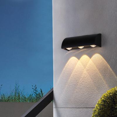 China Modern Outdoor Led Aluminum Wall Lamp Garden Ip65 Waterproof Outdoor Sconce for sale