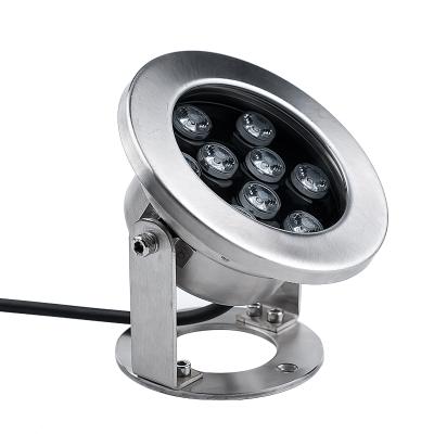 Κίνα Pool/Park 12v 24v RGB Gradient Ip68 Led Swimming Pool Light Outdoor Landscape Led Underwater Light Waterproof προς πώληση