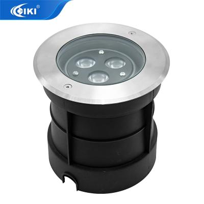 China Waterproof Led LANDSCAPE Light 3w 9w Underground Outdoor Adjustable Recessed In Ground Lighting for sale