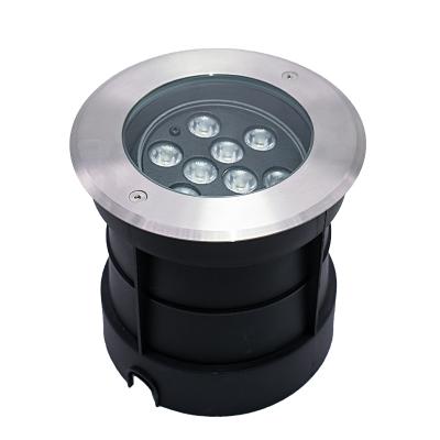 China LANDSCAPE LED Underground Light 3W 9W Recessed Lamp Waterproof Outdoor Lighting Garden Buried Inground Light for sale