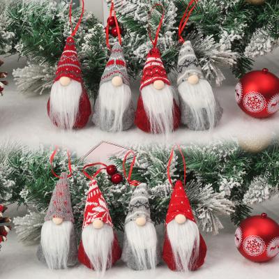 China Faceless Doll Santa Claus Figure Christmas Hang Pendant High Quality Christmas Decorations for sale