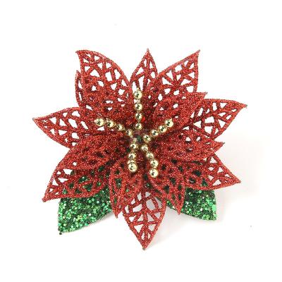 China High Quality Sweet Platypus Clip Women Hair Clips Custom Red Maple Leaf Girls Hair Clips Hair Clip For Kids MHS00091 for sale