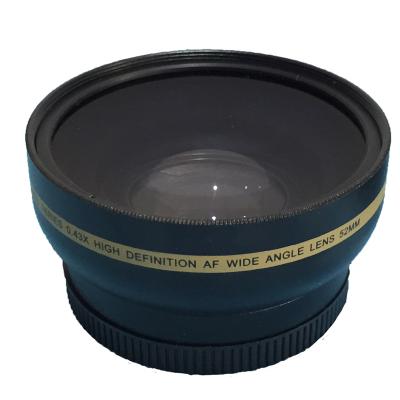 China Dslr Canon Cameras 52MM Digital Camera Lenses Camera Lens 0.43x Wide Angle High Definition AF Photo Lens for sale