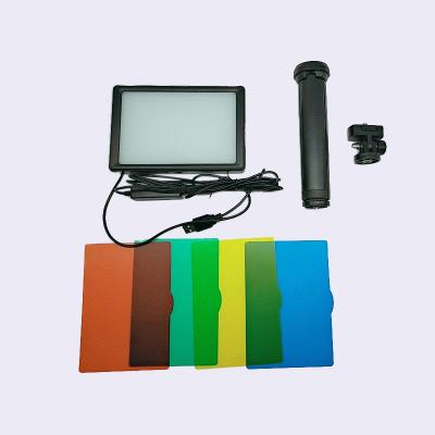 China PORTABLE Vlog Flat Panel Camera Studio Fill Light Photography LED Visual Indicator Light for sale