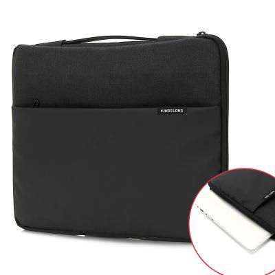 China Cheap 15.6 Inch Lightweight Waterproof Laptop Briefcase Men Briefcase Business Notebook Case Polyester Bag for sale