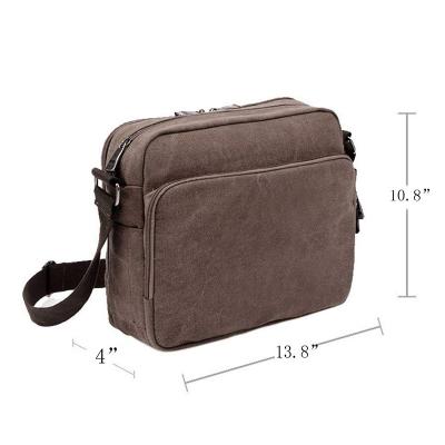 China Men's Canvas Multifunctional Messenger Handbag Outdoor Sports Daily Used Over Shoulder Cross - Side Body Bag for sale