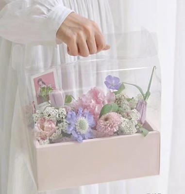 China Hot Sale Materials Recycled Flower Box Paper Box For Fresh Flower Packaging for sale