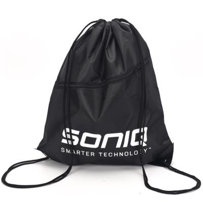 China 2020 New Cost Effective Polyester Drawstring Backpack Nylon Waterproof Gym Bag for sale