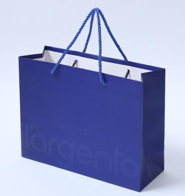 China Good Quality Customer Bag Eco - Friendly Paper Bag With Your Own Logo for sale