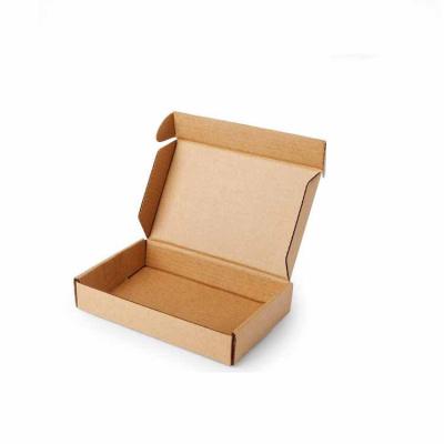 China Recycled Materials Factory Direct Recycle Kraft Paper Logo Printed Box Cardboard Box Custom for sale