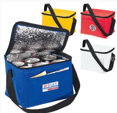 China Waterproof Promotional Cooler Bag Insulated 6cans Beer Cooler Bag Cooler Bag for sale