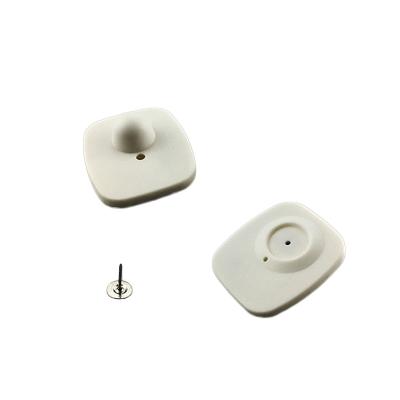 China Mini Security DETA Square EAS Anti-theft Hard Tag For Clothing Store 8.2mhz RF Tag Maker Hard for sale