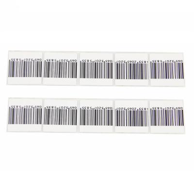 China Protect Goods From Loss 30*30mm Barcode Security 8.2mhz EAS RF Adhesive Keypad ID For Supermarket for sale