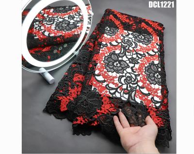 China Water Soluble African Swiss Lace Fabric Supoo Senegal Party Wedding Guipure Togo And Tanzania Dress Style Lace Fabric for sale