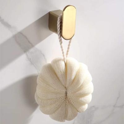 China Modern Heavy Duty Wall Mounted Single Round Bath Towel Robe Hook for sale