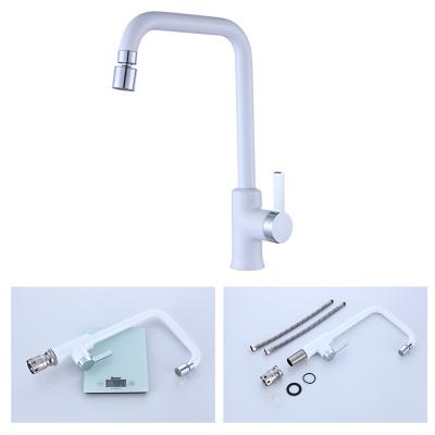 China Hot Selling Thermostatic Faucets 2021 New Luxury Design Deck Mounted Brass Kitchen Faucet Single Handle Mixer Tap Hot And Cold Water Kitchen Faucet for sale