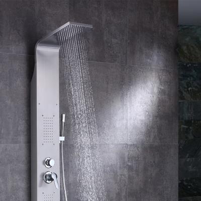 China With Sliding Bar Meiya Factory Bathroom Stainless Steel SPA Shower Panel for sale