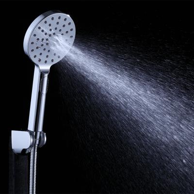 China Rainfall Shower Heads Round Shower Head Multifunctional ABS Plastic Material For Bathroom Accessories for sale