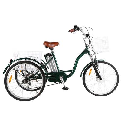 China 2021 Elderly Electric Bike 1200w 3 Wheel Tricycle Differential Electric Adult Trike Elderly Eletricos for sale