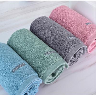 China Compressed wholesale high quality 100% cotton towel and bath towel sets for sale