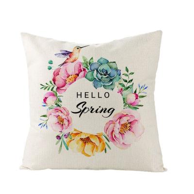 China Amaozn Anti-Static Hot Sale Pillow Case Custom Design Pillow Cover for sale