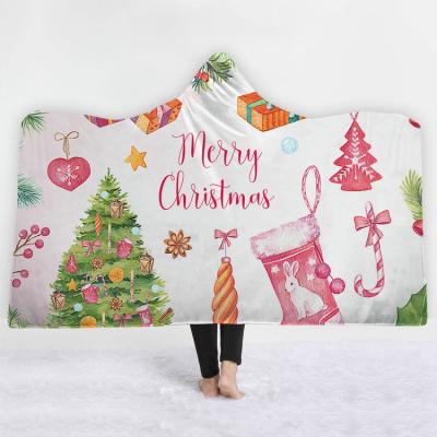 China PORTABLE Cute Christmas Blanket and Lovely Christmas Fleece Blanket for sale