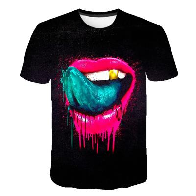 China Sublimation Cheap Sublimation Printing T Shirt Custom 3D T-shirt Men for sale