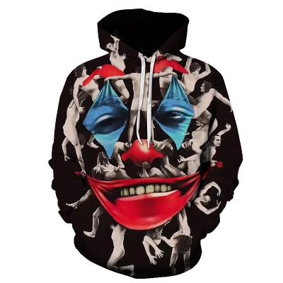 China Hot Sale Anti-wrinkle Amazon 3D Sublimation Printing Custom Mens Hoodies Unisex Hoodie Shirt for sale