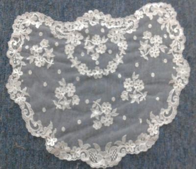 China OEM customize design Ivory/White Spanish style veils and mantillas Catholic chapel lace - Small Hot sale for sale