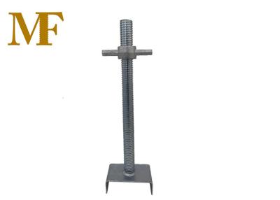 China Tornillo Jack, tornillo Jack del andamio M32 del embase del andamio que nivela las piernas del eje en venta