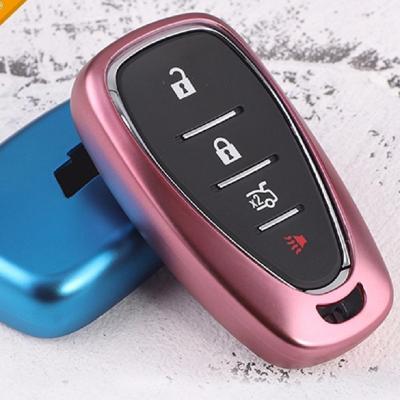 China Replace Smart Key Shell For Chevrolet Car Key Case Cover Car Protector TPU Key Case High Quality Colorful Holder Key Case for sale