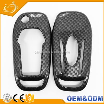 China Replace Car Key Case Customization Car Key Covers Carbon Fiber ABS Smart Remote Key Case Participation Key For Fard for sale