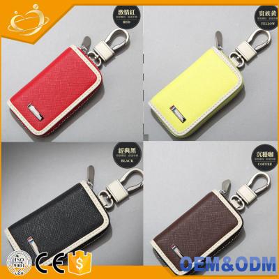 China Replace Promotional Multi Function Ladies Wallet Holder Car Key Genuine Leather Bag Car Key Case/Car Key Case for sale