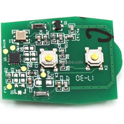 China Replace Car Key Case Auto Parts Key Case PCB Board And Chips For Different Car Keys for sale