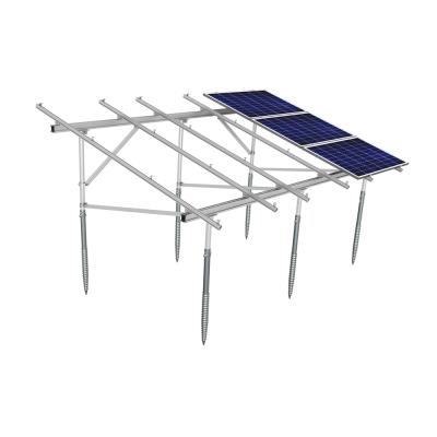 China Commercial / Residential Project Mounting System Solar Panel Ground Solar Rack Mounts for sale