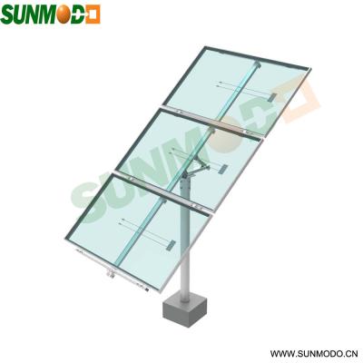 China Commercial Aluminum Ground Style Rotating Adjustable Solar Panel Mounting Brackets for sale