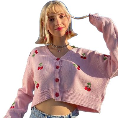 China Anti-wrinkle Autumn Sell 2021 like hot cake ladies shorts knit cardigan girls cute sweater for sale