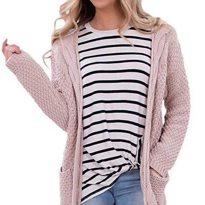 China Anti-Wrinkle Women Sweater Long Knit Chiffon Knitted Sweaters Chunky Maxi Wool Korean Cardigans 2021 Tops Oversized Cardigan for sale