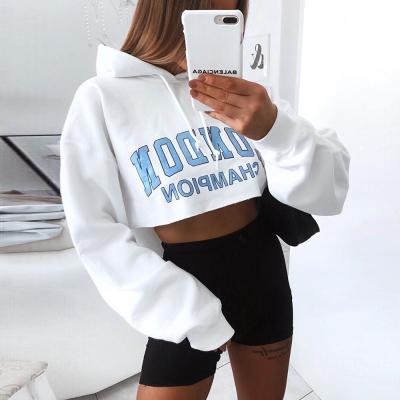 China Anti-Wrinkle Hoodie Letter Print Casual Sweatshirt Custom Sweatshirt Long Sleeve For Girls Streetwear Sweatshirts Grow Street Top Hoodies for sale