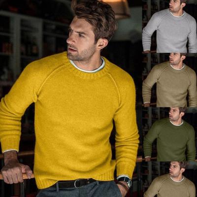 China High Quality Anti Shrink Men's Pullover Sweater Winter Casual Men Knit Sweater Tops Plus Size Sweater Manufacturers Clothing for sale