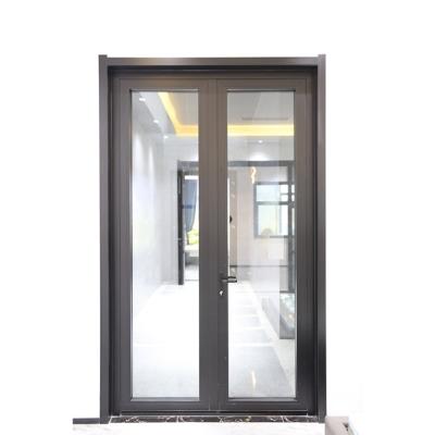 China Factory Latest Good Modern Texture Aluminum Furniture Hatch External Aluminum Doors for sale