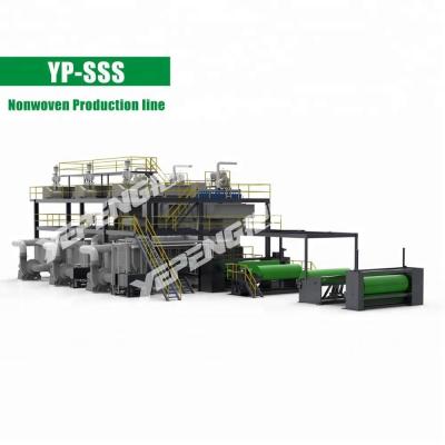 China High reputation pp spunbond unwoven fabric machine with high quality for sale