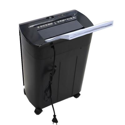 China 2021 New Arrival Normal Factory Price Good Quality Mini Paper Shredder Machine Autofeed Cross Cutting Electricity 4 x 10mm for sale