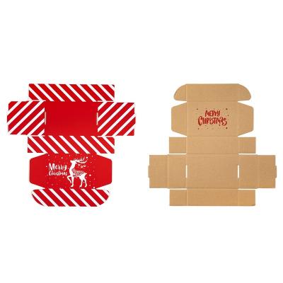 China Custom Recyclable Cardboard Advent Calendar Package Christmas Packaging Paper Gift Box for sale